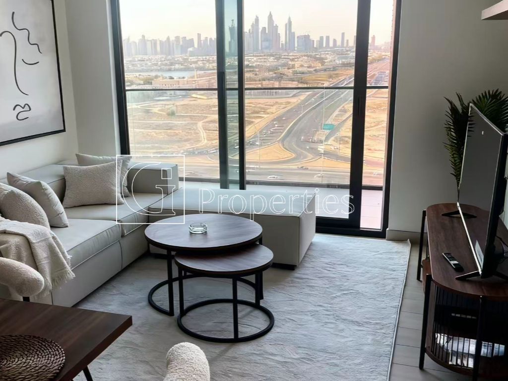 Modern 1BR | High Floor | Fully Furnished - 2