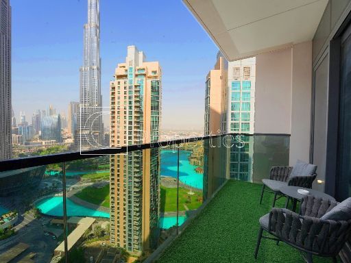 Burj Khalifa View | Fully Upgraded | 3BR+Maid - 14
