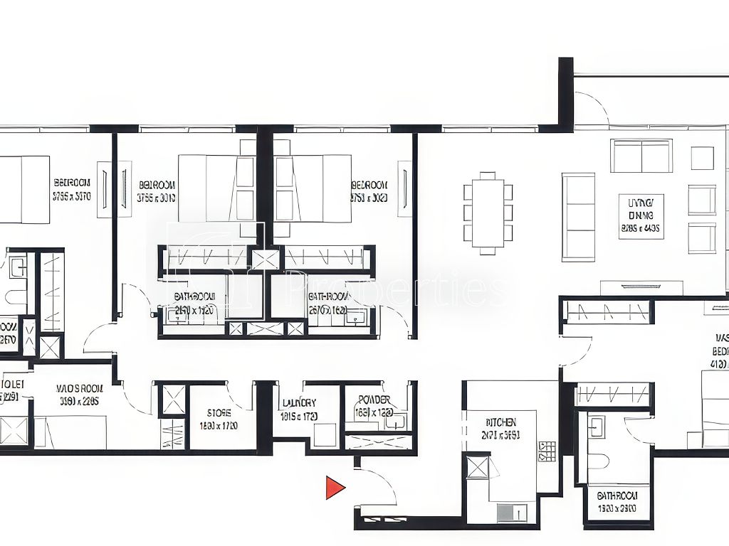 High Floor | Spacious 4BR | Prime Value - 10