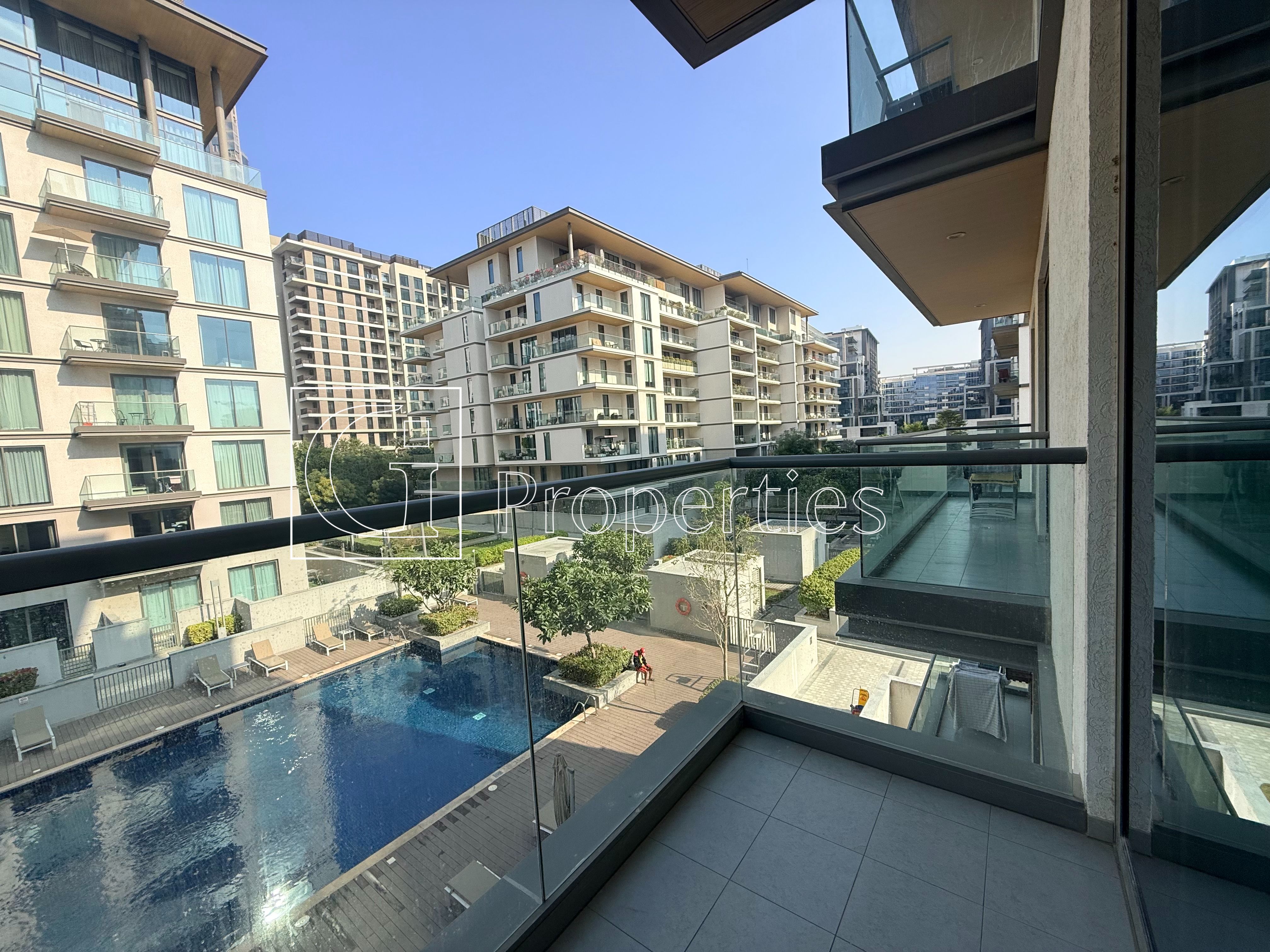3BR+Maid | Furnished | Pool View - 14