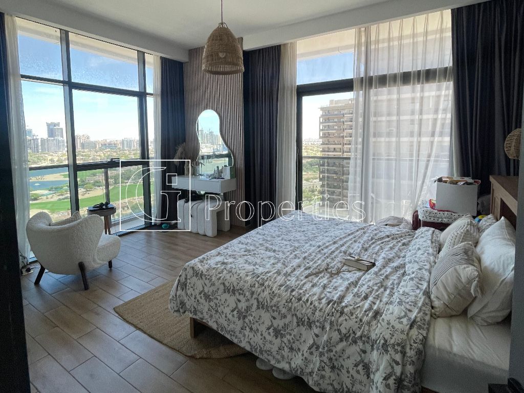 Golf and Lake View | High Floor | Fully Furnished - 8