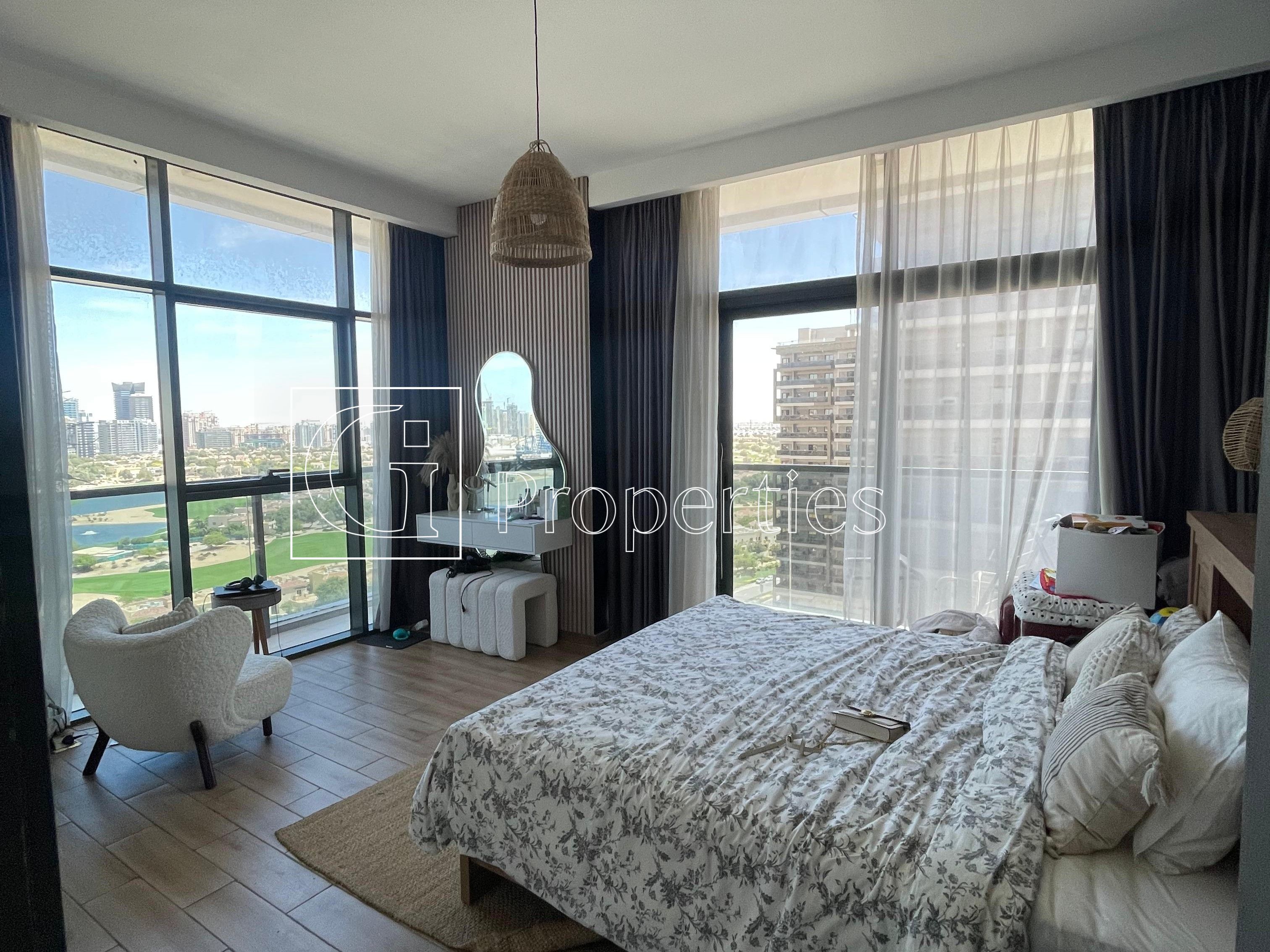 Golf & Lake View | High Floor | Premium Unit - 15