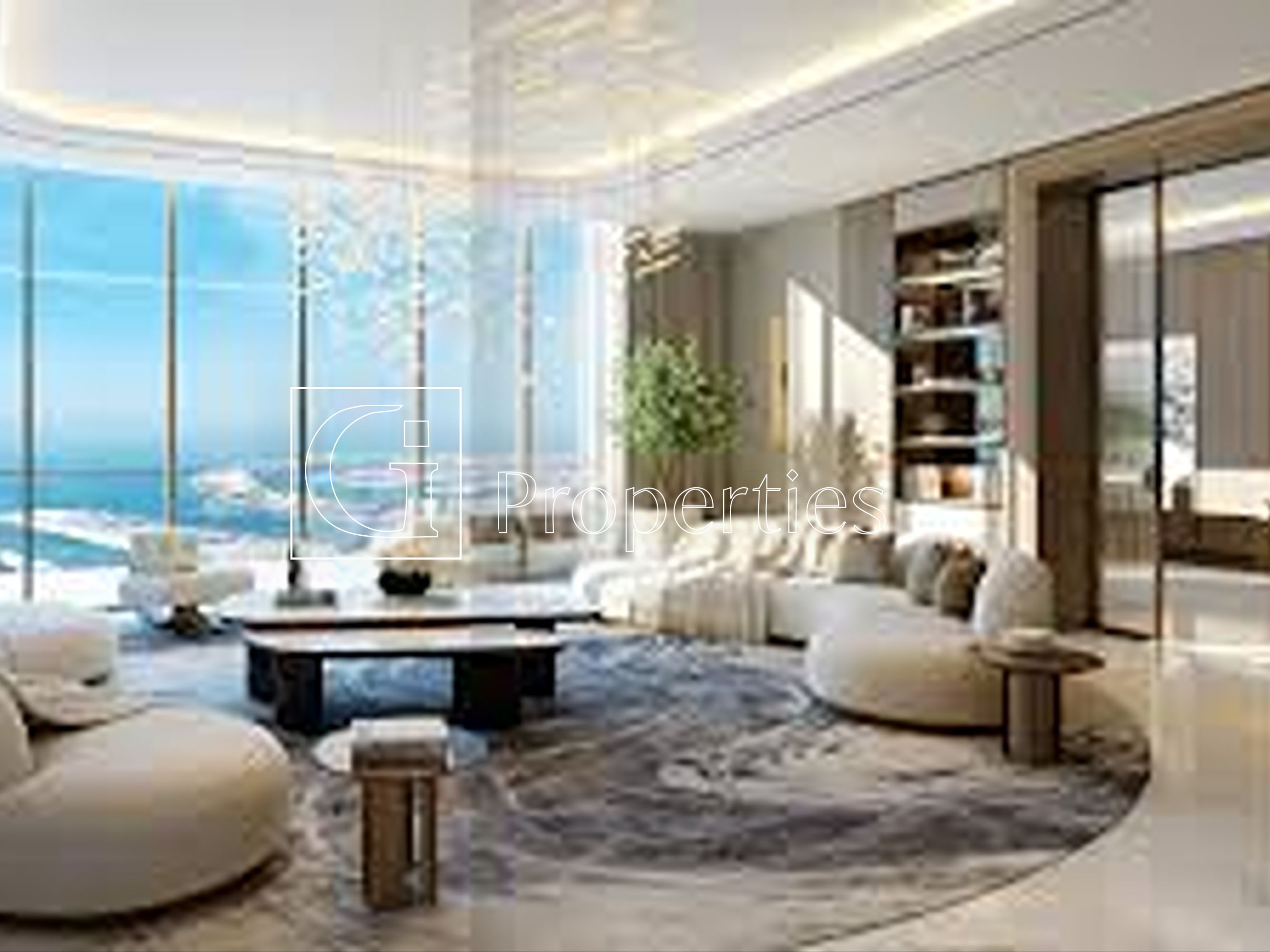 1BR | High Floor | Sea View - 4