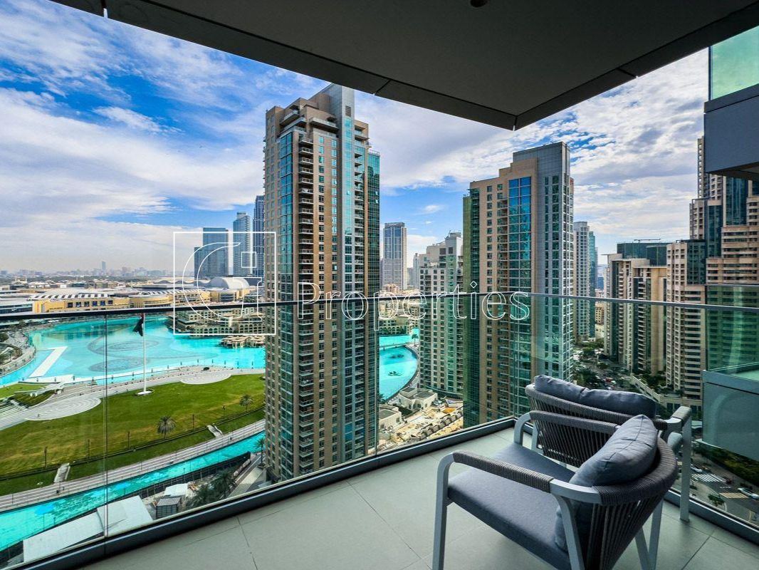 Burj Khalifa and Fountains View | Fully Furnished - 9