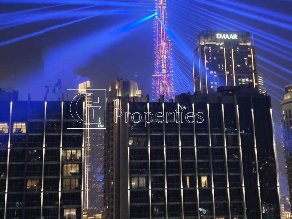 Fully Furnished | Pool and Burj View | High Floor - 11