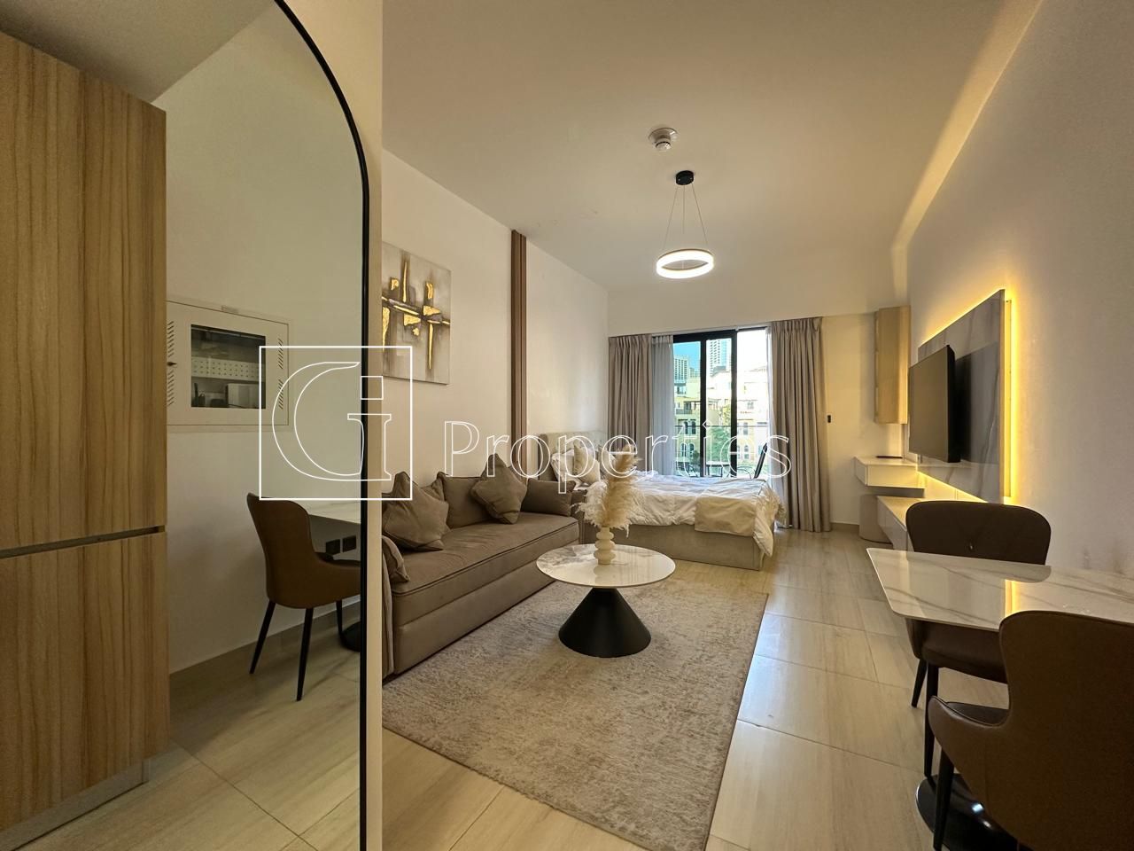 Park View | Fully Furnished | Modern Studio - 1