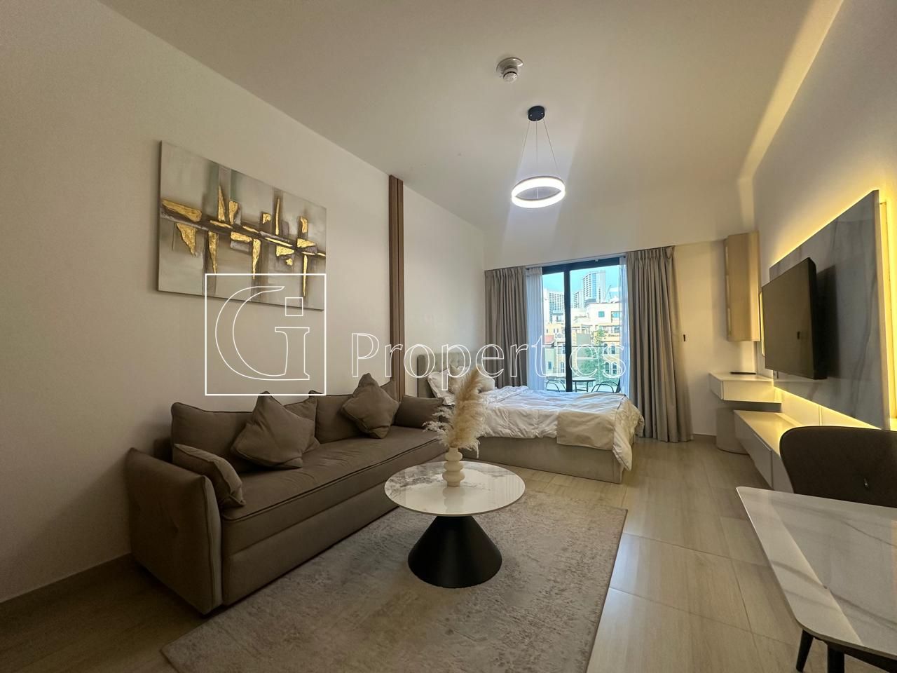 Park View | Fully Furnished | Modern Studio - 2