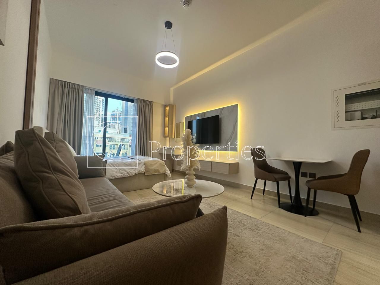 Park View | Fully Furnished | Modern Studio - 3
