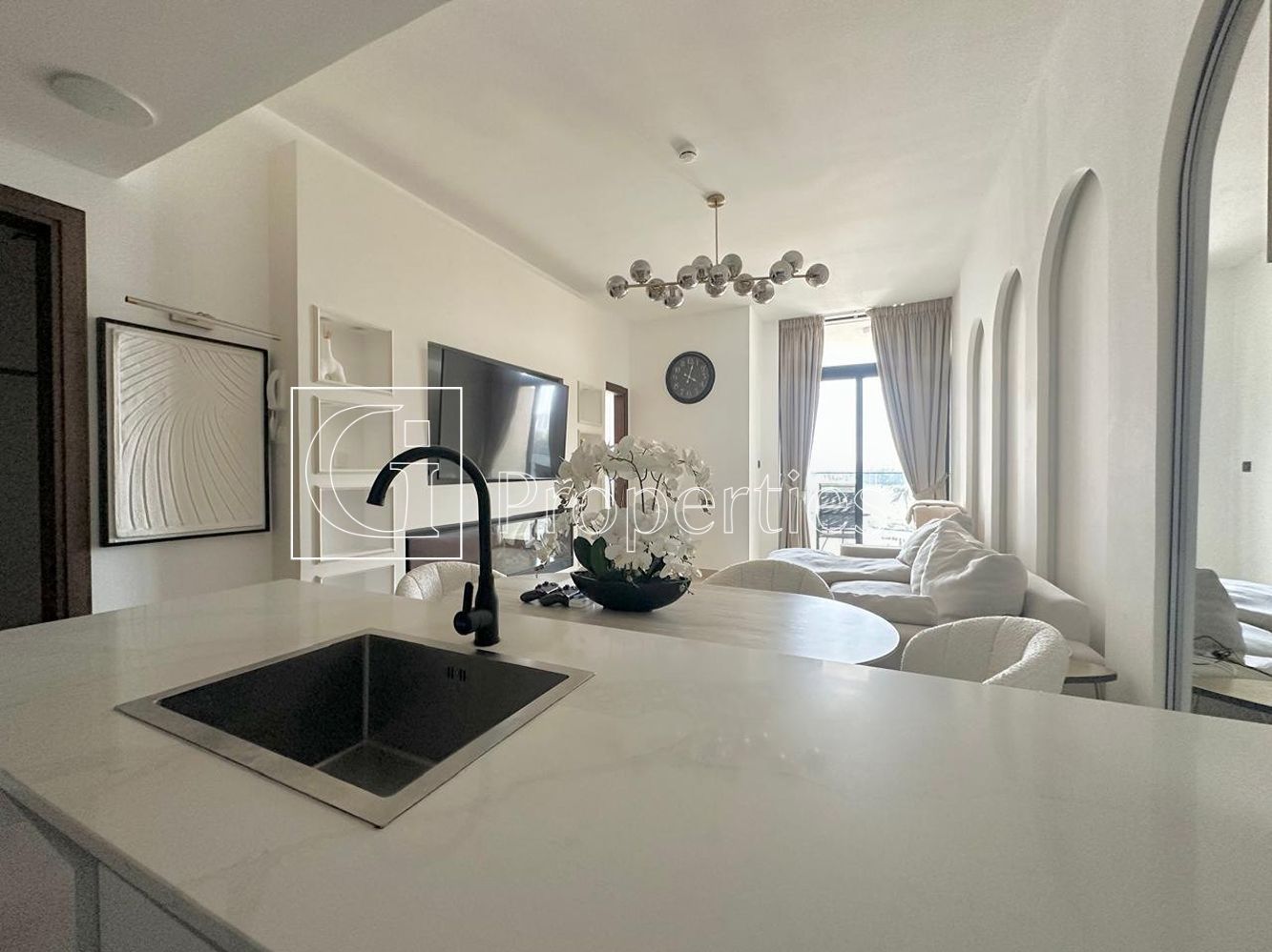 Pool View | Large Terrace | Spacious 1BR - 6
