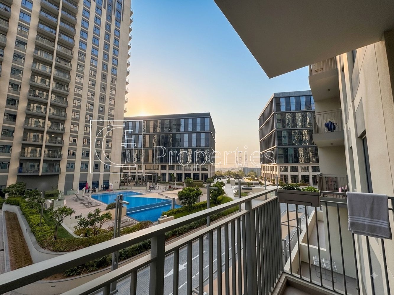 Furnished 1BR | Park View | Great Layout - 1