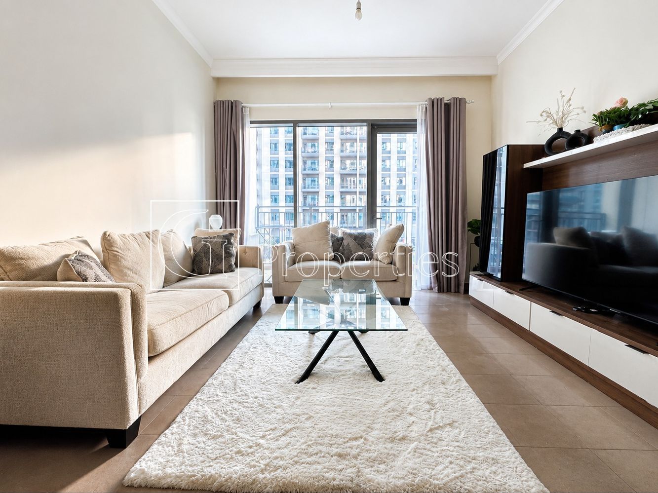 Furnished 1BR | Park View | Great Layout - 2